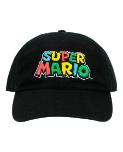 GORRA SUPER MARIO BROS LOGO
