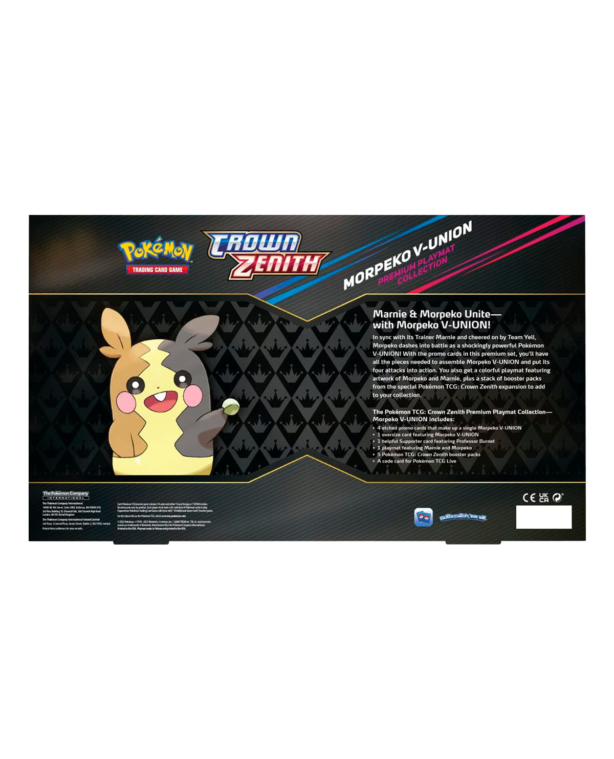 POKEMON TRADING CARD GAME PLAYMAT CROWN ZENIT - Image 2