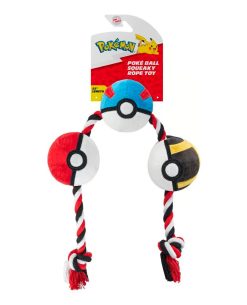 JUGUETE DE CUERDA PARA MASCOTA POEKMON