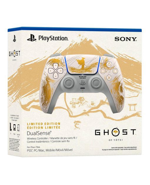 CONTROL PLAYSTATION 5 DUALSENSE EDICION LIMITADA ORO GHOST OF YOTEI - Image 3