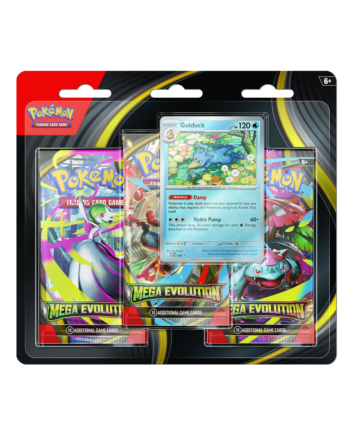 POKEMON TRADING CARD GAME MEGA EVOLUTION THREE BOOSTER BLISTER - Image 2