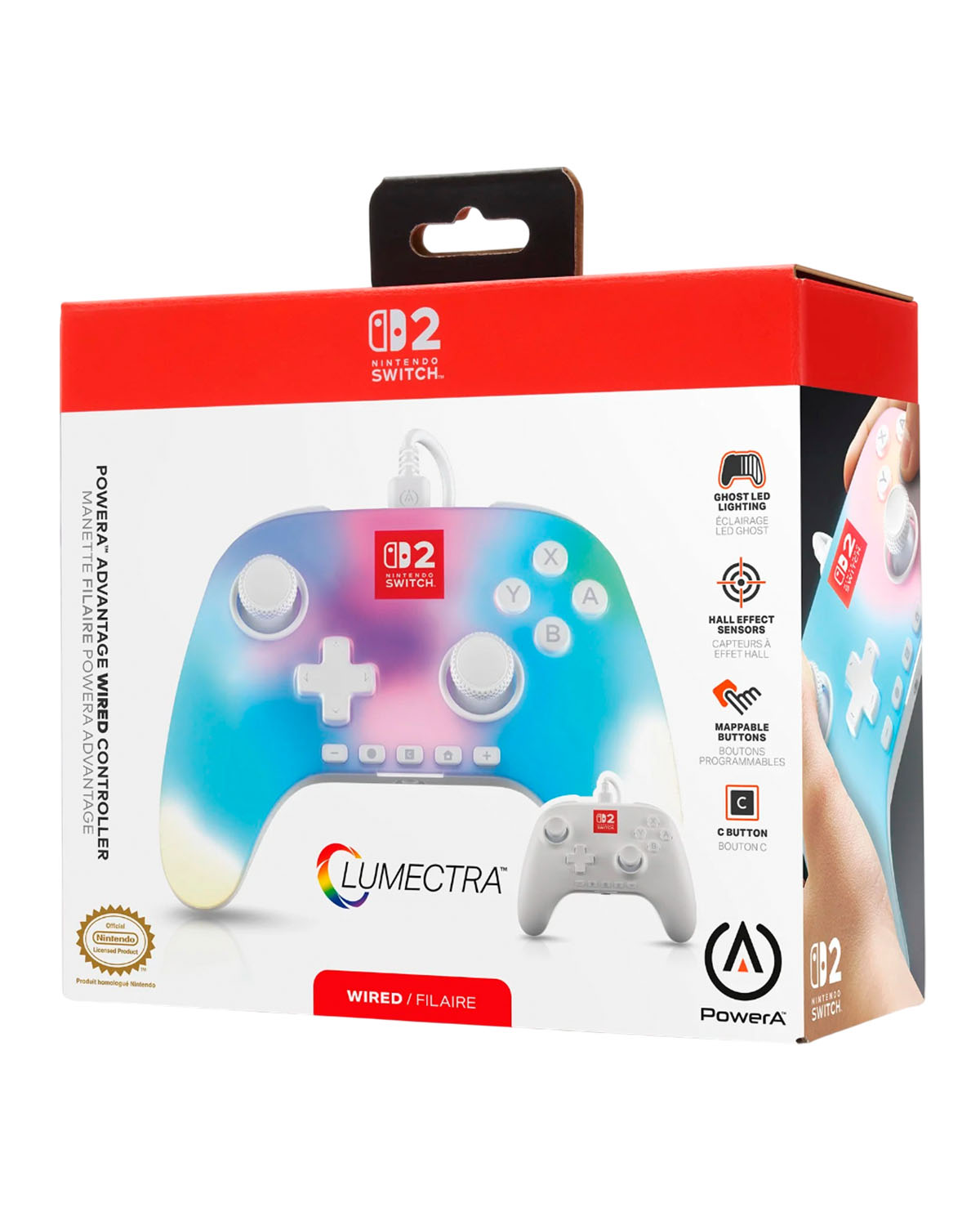 CONTROL ALAMBRICO POWER A NSW2 LUMECTRA BLANCO - Image 5