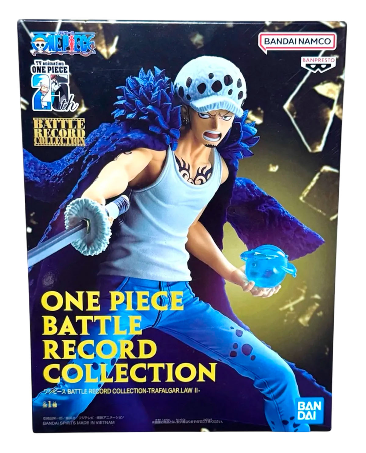 FIGURA BANPRESTO ONE PIECE BATTLE RECORD COLLECTION TRAFALGAR LAW II - Image 4