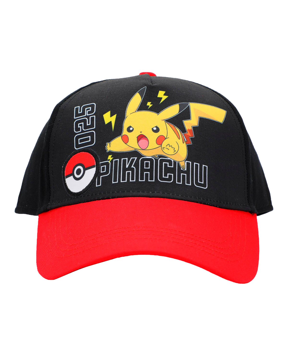 GORRA PIKACHIU Y POKEBOLA SUBLIMADA