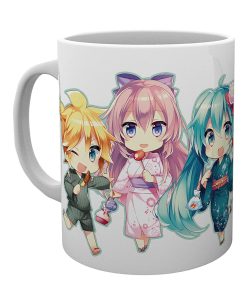 TAZA DE CERAMICA ABYSTYLE HATSUNE MIKU GEISHA CHIBI