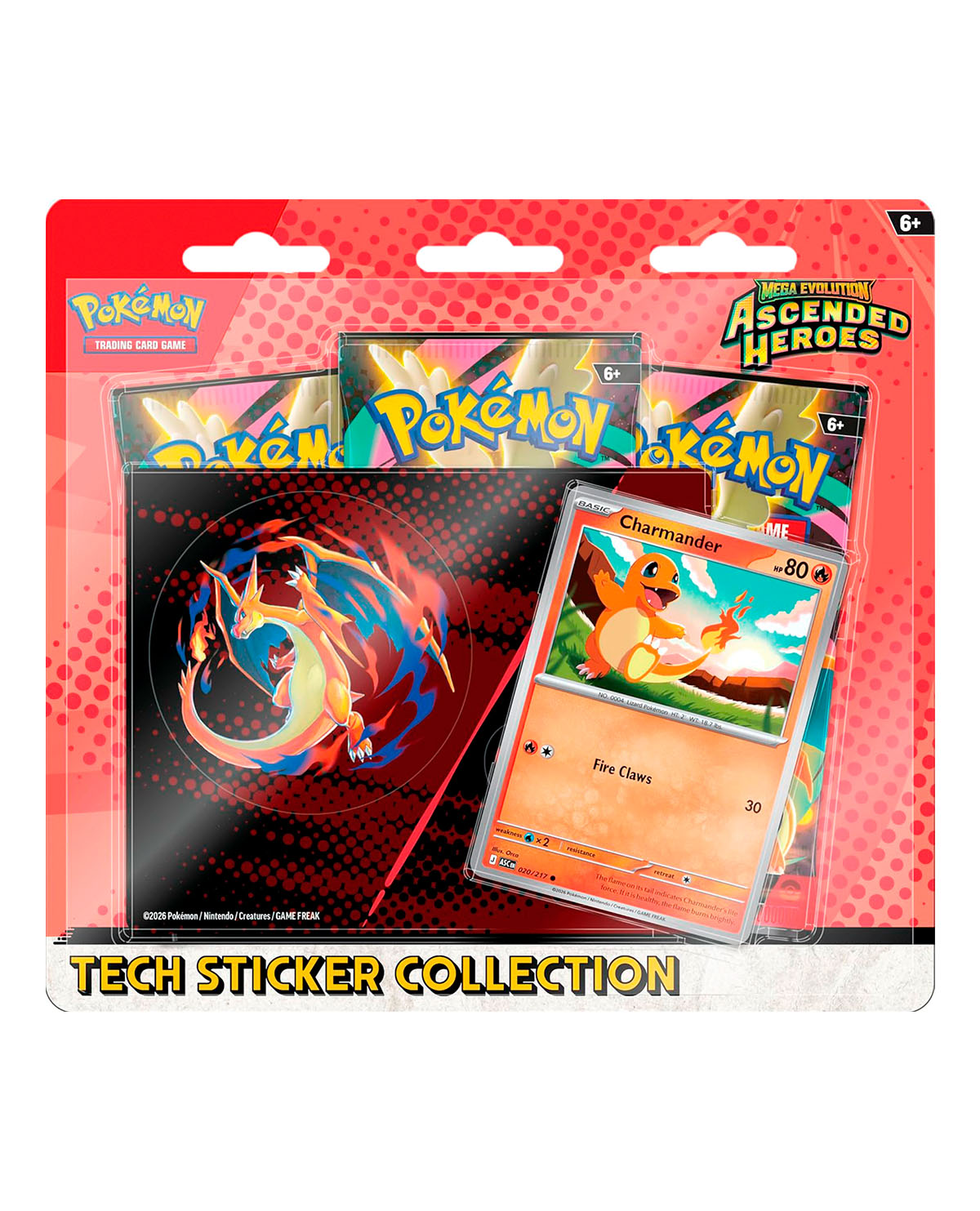 POKEMON TCG MEGA EVOLUTION ASCENDED HEROES TECH STICKER INGLES - Image 2