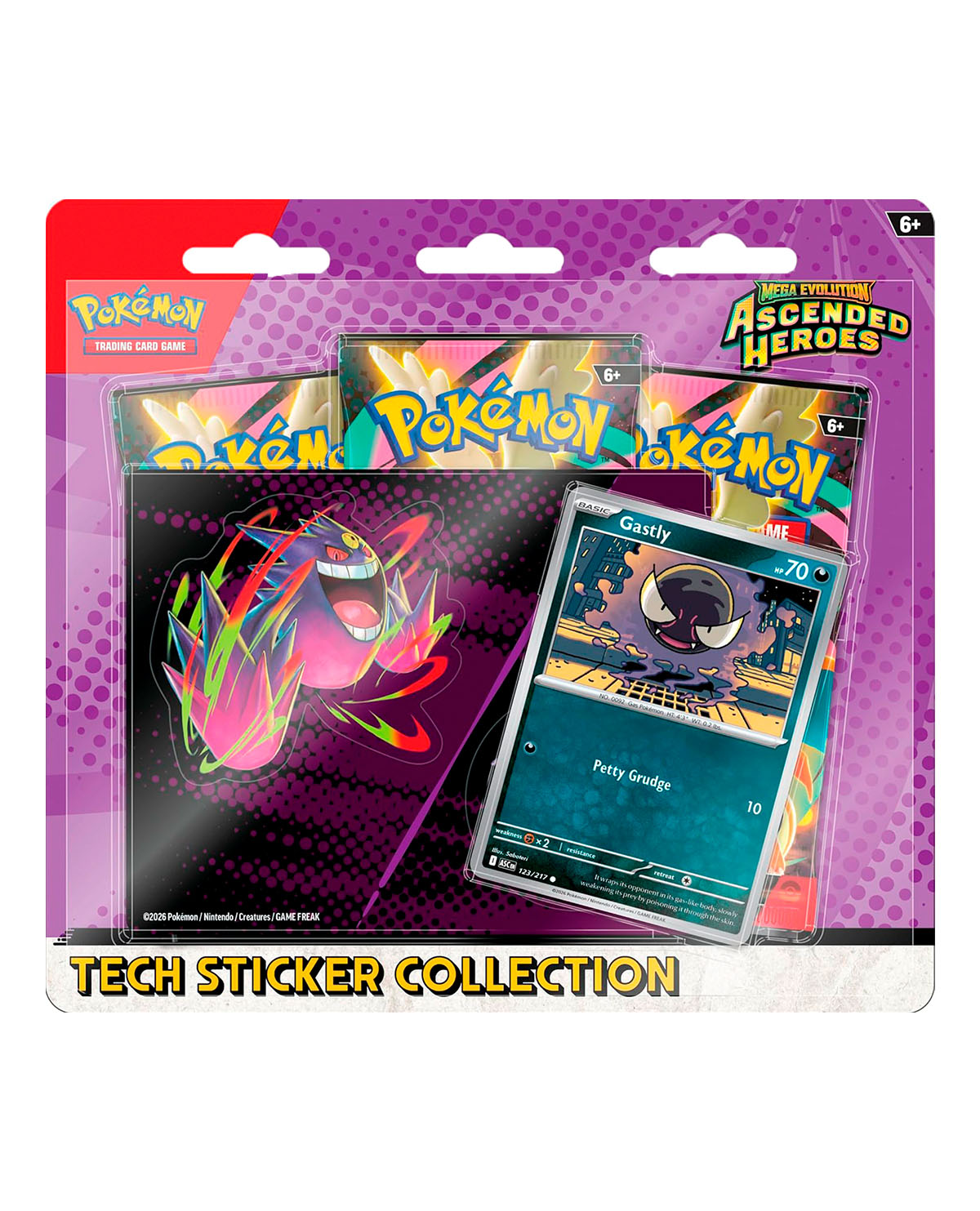 POKEMON TCG MEGA EVOLUTION ASCENDED HEROES TECH STICKER INGLES - Image 4