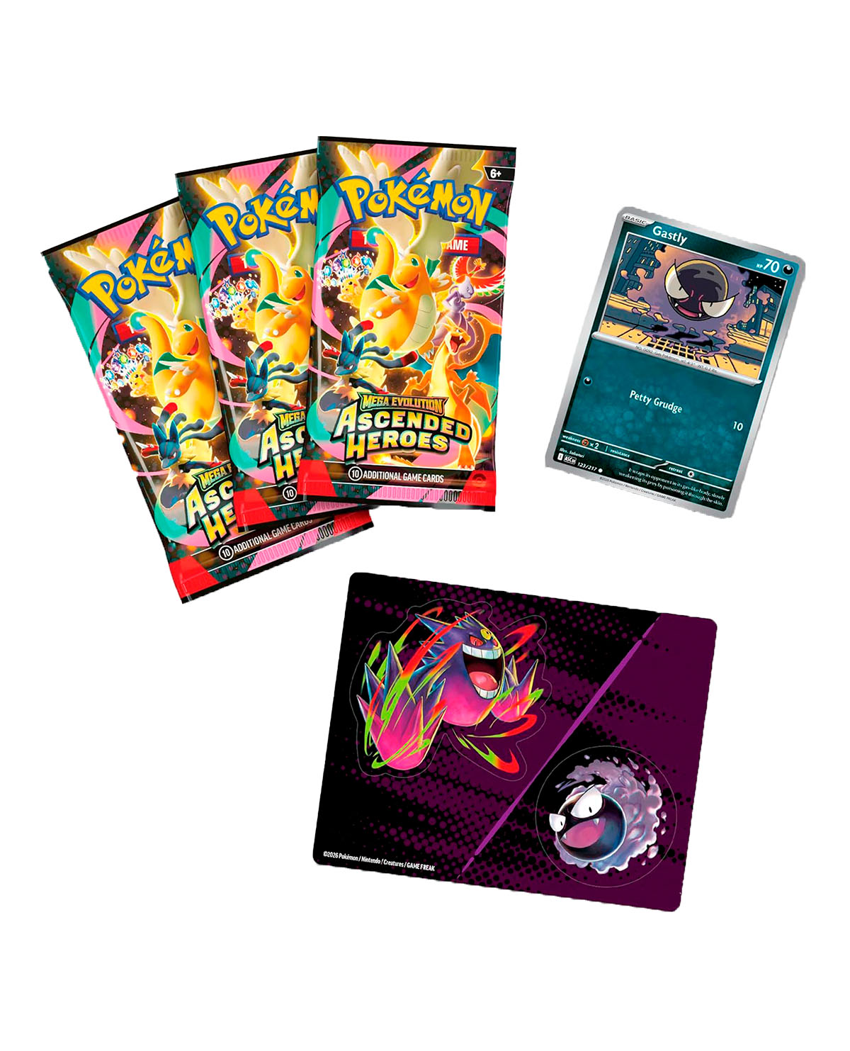 POKEMON TCG MEGA EVOLUTION ASCENDED HEROES TECH STICKER INGLES - Image 5