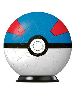 ROMPECABEZAS 3D POKEMON SUPERBALL AZUL