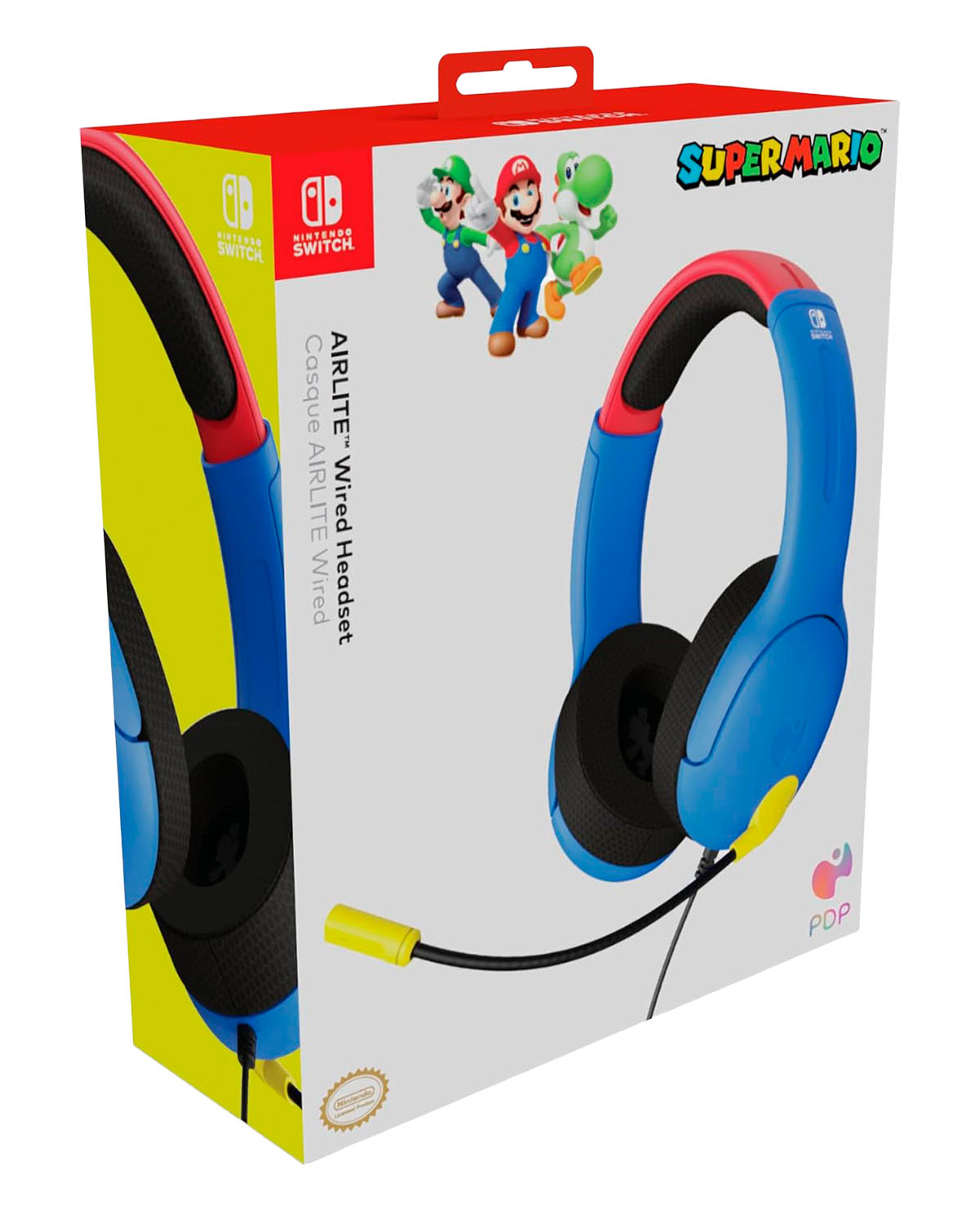 PDP HEADSET AIRLITE MARIO CON CABLE - Image 4