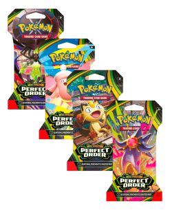 POKEMON TCG MEGA EVOLUTION PERFECT ORDER SLEEVED BOOSTER INGLES