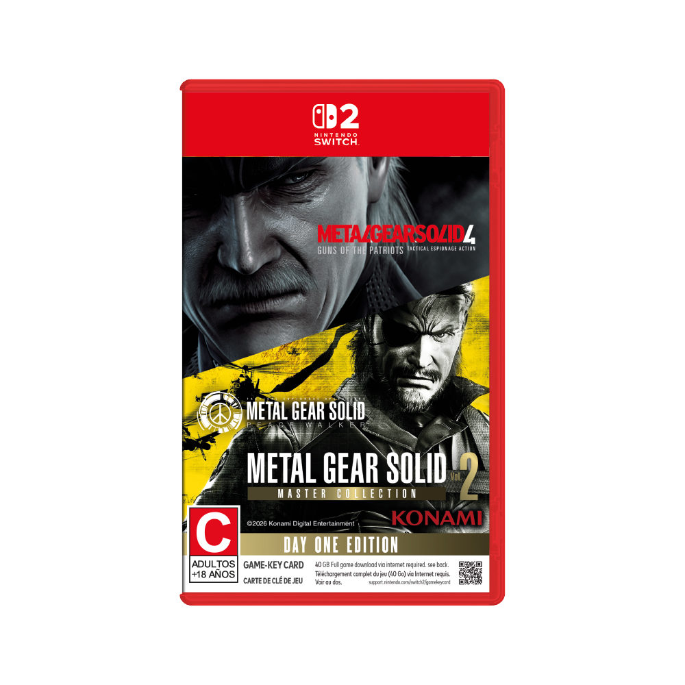 METAL GEAR SOLID MASTER COLLECTION VOLUME 2 NSW2