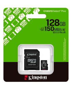 MEMORIA KINGSTON MICRO SD 128GB CANVAS SELECT PLUS