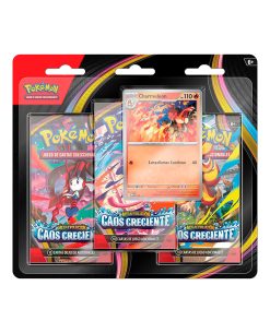 POKEMON TCG MEGA EVOLUTION CHAOS RISING THREE BOOSTER BLISTER