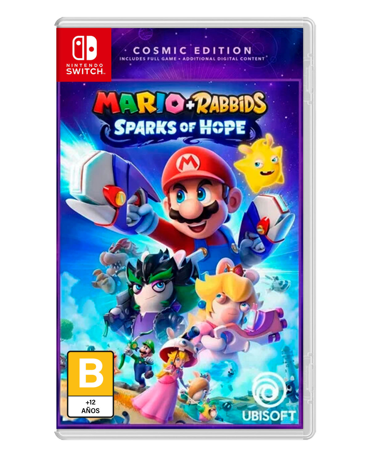 MARIO RABBIDS SPARKS OF HOPE COSMIC EDITION