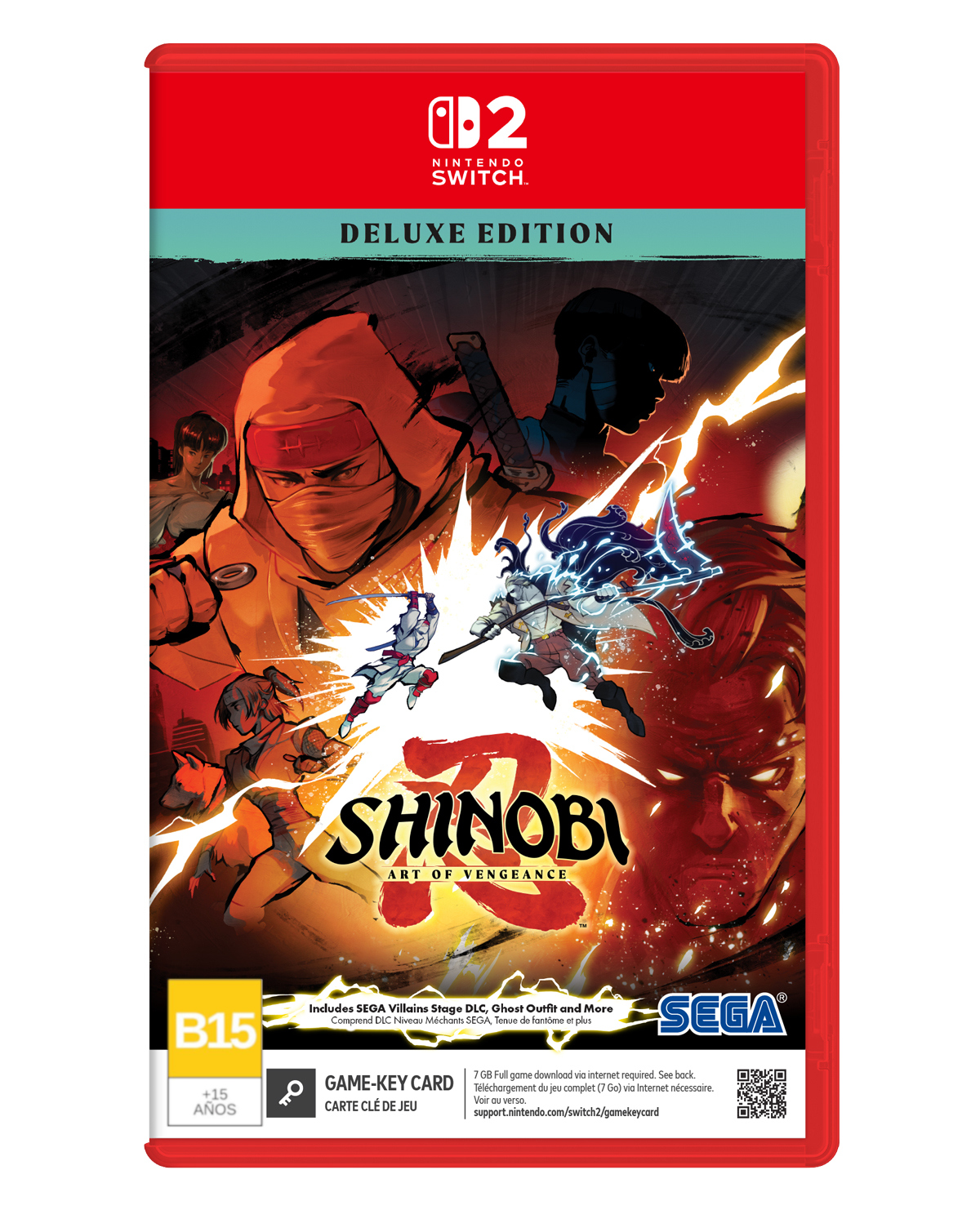 SHINOBI ART OF VENGEANCE EDICION DELUXE NSW2