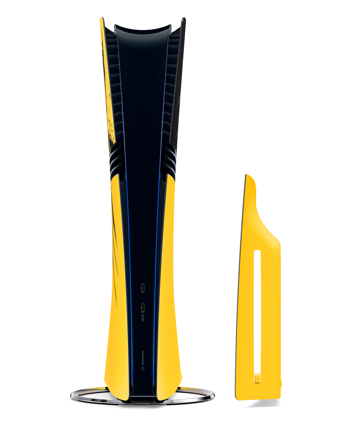 CUBIERTA PLAYSTATION 5 PRO EDICION LIMITADA MARVELS WOLVERINE BATTLE YELLOW - Image 2