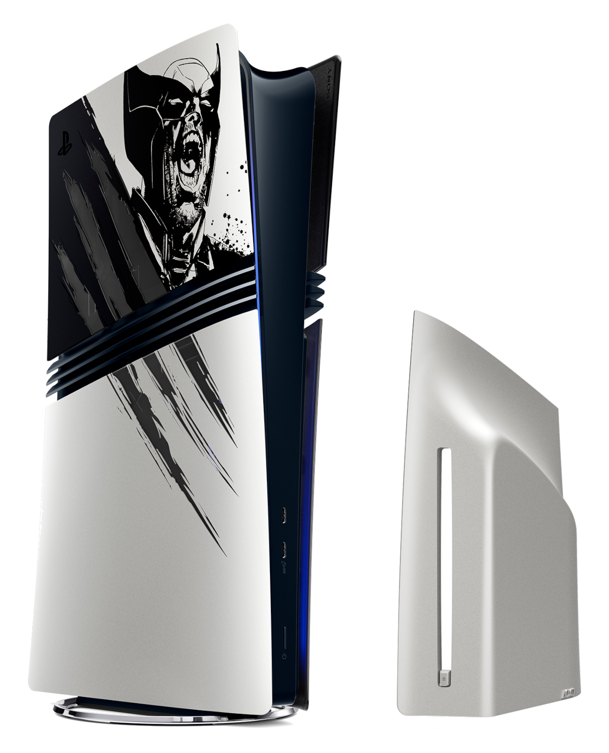 CUBIERTA PLAYSTATION 5 PRO EDICION LIMITADA MARVELS WOLVERINE ADAMANTIUM