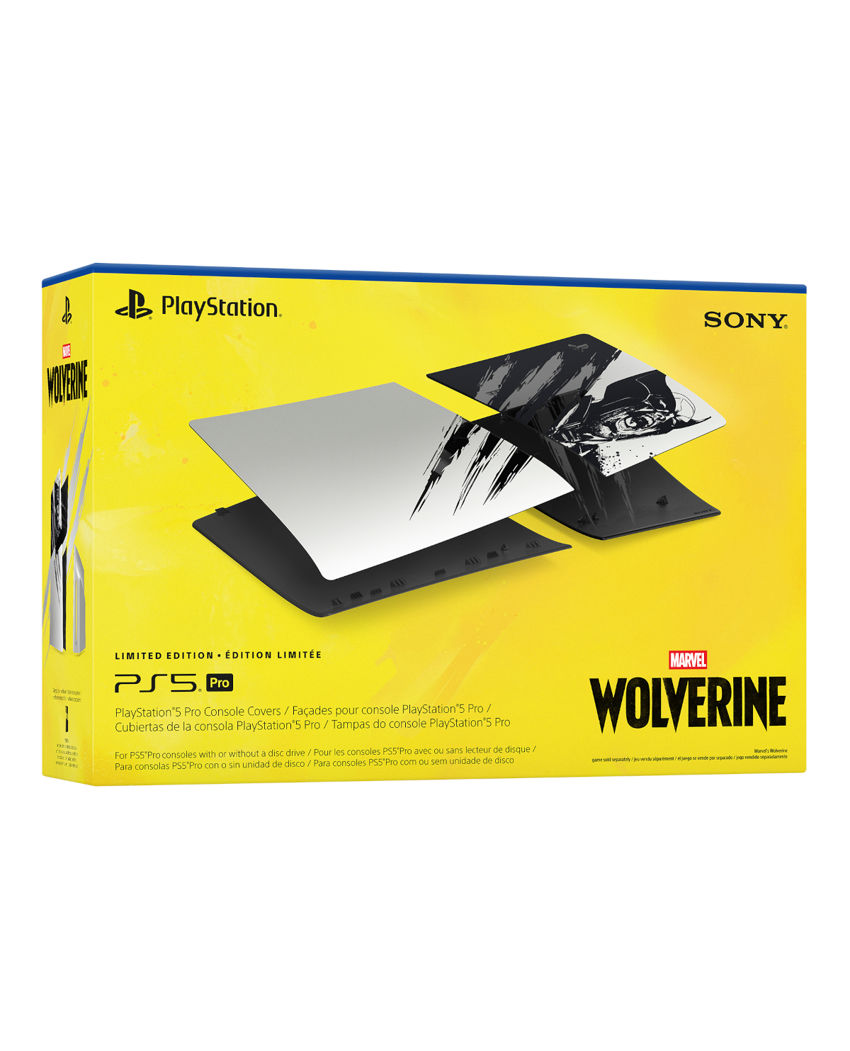 CUBIERTA PLAYSTATION 5 PRO EDICION LIMITADA MARVELS WOLVERINE ADAMANTIUM - Image 3