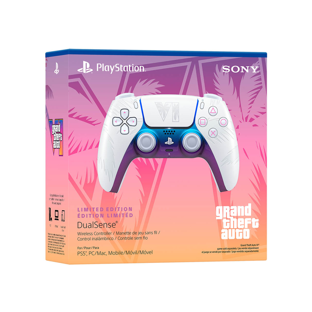 CONTROL PLAYSTATION 5 DUALSENSE GRAND THEFT AUTO VI WHITE - Image 5