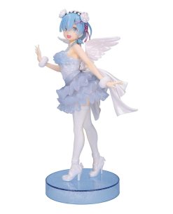 FIGURA BANPRESTO RE ZERO STARTING LIFE IN ANOTHER WORLD CLEAR AND DRESSY RAM
