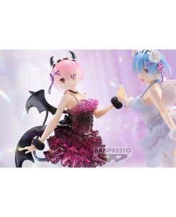 FIGURA BANPRESTO RE ZERO STARTING LIFE IN ANOTHER WORLD CLEAR AND DRESSY RAM - Image 2
