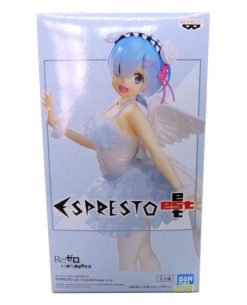 FIGURA BANPRESTO RE ZERO STARTING LIFE IN ANOTHER WORLD CLEAR AND DRESSY RAM - Image 3