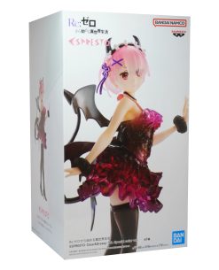 FIGURA BANPRESTO RE ZERO STARTING LIFE IN ANOTHER WORLD CLEAR AND DRESSY RAM - Image 3