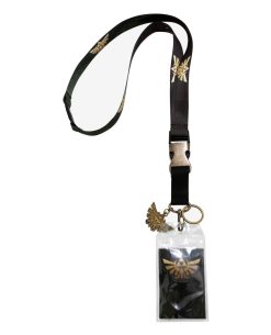 LANYARD THE LEGEND OF ZELDA TRIFUERZA METALICO - Image 2
