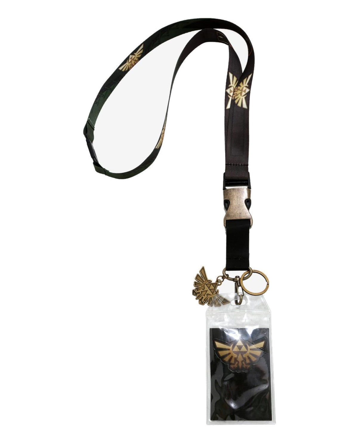 LANYARD THE LEGEND OF ZELDA TRIFUERZA METALICO - Image 2