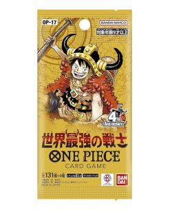 ONE PIECE TCG THE WORLDS STRONGEST WARRIOR BOOSTER